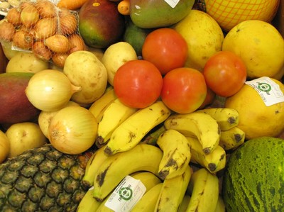 Frutas e legumes tratados por processo de irradiação