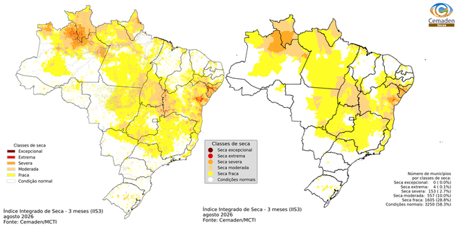 Índice Integrado de Seca (IIS-3)