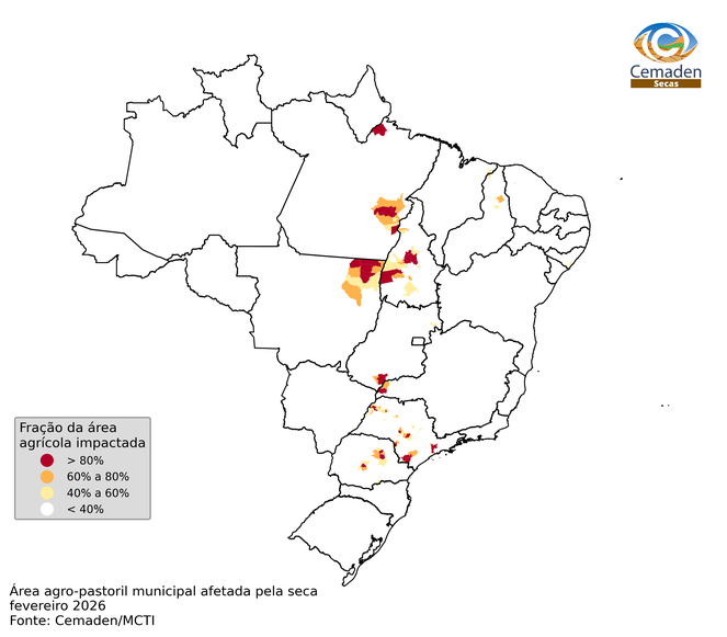 Monitoramento da Seca em áreas agroprodutivas