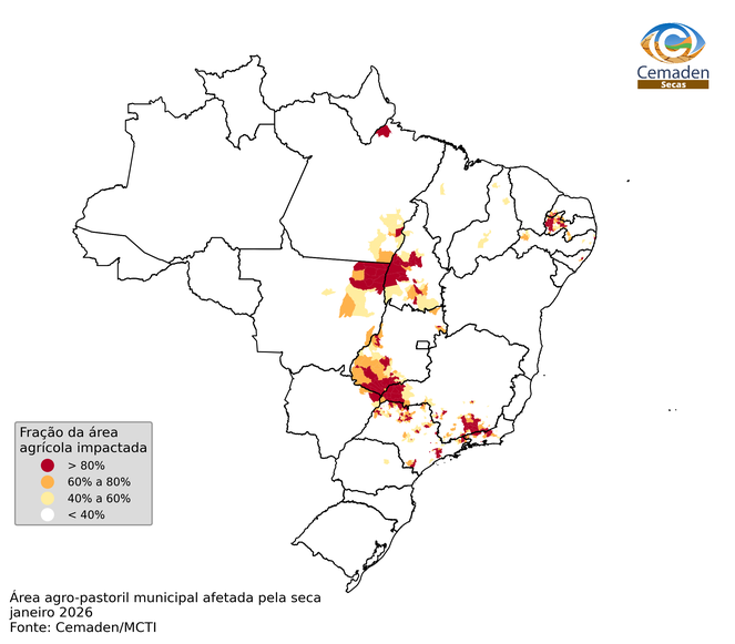 Monitoramento de Seca em Áreas Agroprodutivas