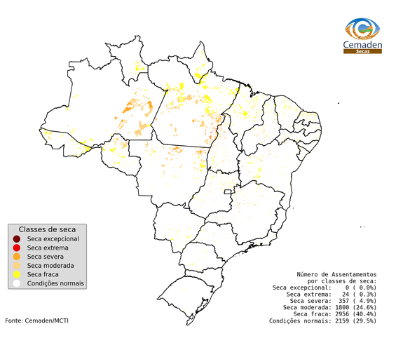 Seca em Assentamentos Rurais