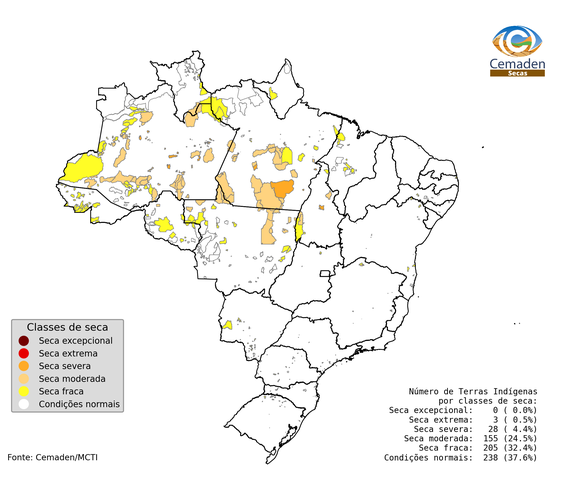 Seca em Terras Indígenas
