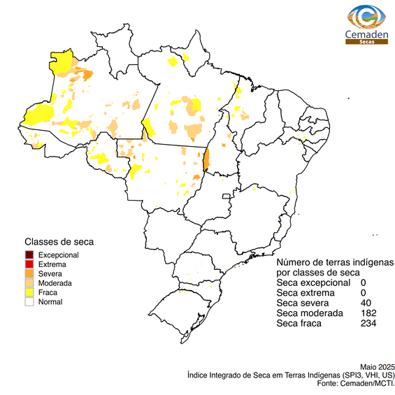 Impactos em terras indígenas.