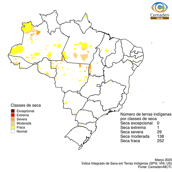 Impactos em terras indigenas