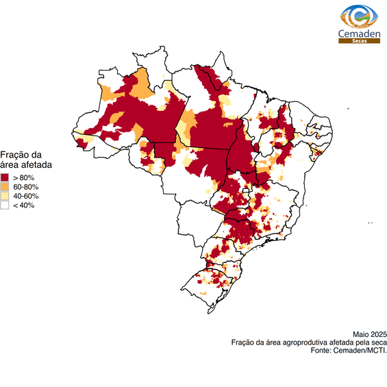 Áreas agroprodutivas.