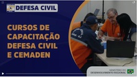 Abertas inscrições para cursos de capacitação sobre monitoramento, alerta e gestão de risco de desastres geo-hidrológicos
