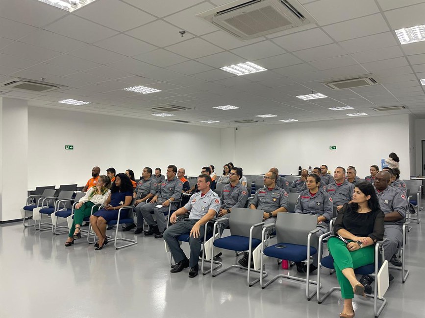 Auditório do Cemaden, na abertura da Semana Nacional de Ciência e Tecnologia.