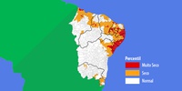 Cemaden alerta sobre risco muito alto do impacto da seca no semiárido brasileiro
