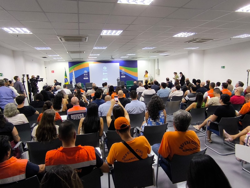 Lançamento do GeoRisk - Auditório do Cemaden (Foto L.Anderson-Cemaden)