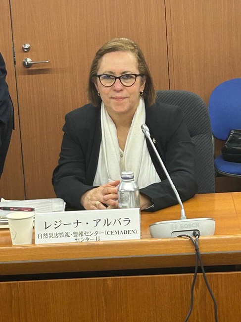 Diretora do Cemaden, Regina Alvalá, participa da VI Reunião do Comitê Conjunto Brasil-Japão, realizada em Tóquio em 21/10/2025, para tratar de cooperação em Ciência, Tecnologia e Inovação.
