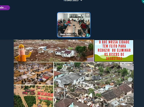 Várias secretarias da Prefeitura Municipal de São José dos Campos apresentam planos e ações relacionados a áreas de risco e gestão de riscos de desastres no evento promovido pelo Cemaden..