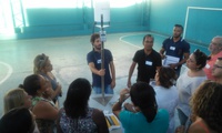 Cemaden realiza oficina para preparar escolas a reduzirem o risco de desastres naturais no município de Lorena (SP)