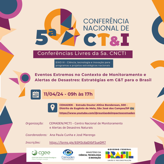 Conferência Livre - 5ª CNCTI