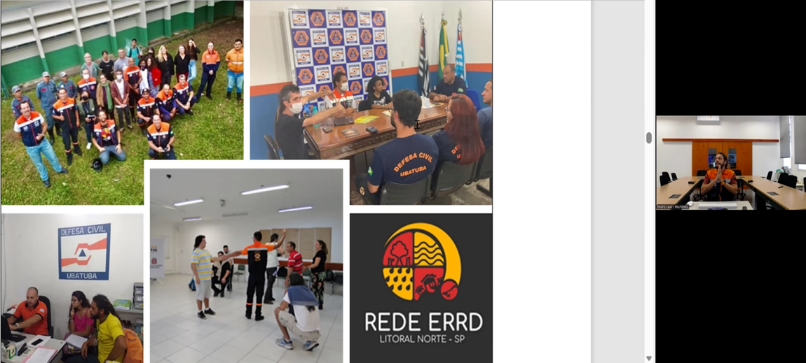 Foto 2 Live Série de Debates Cemaden- Diálogos em ERRD- Apresentação Pedro Carignato- Instituto de PesquisaAmbiental