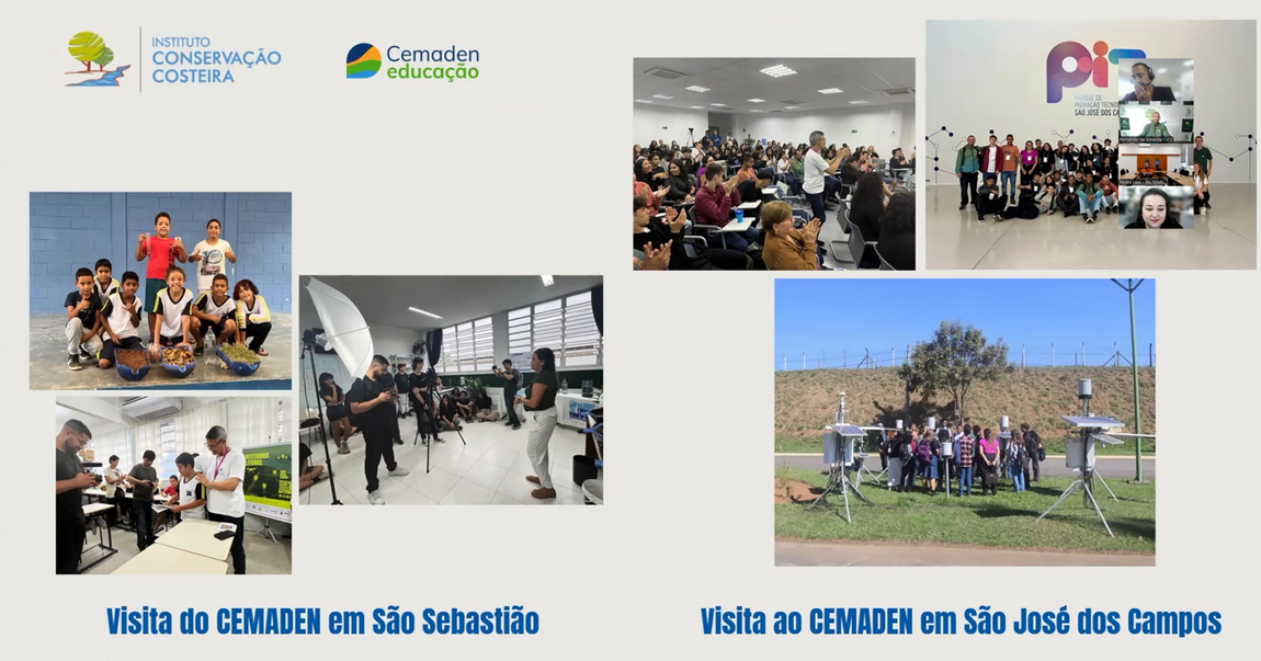 Apresentação de Fernando de Almeida,do Instituto de Conservaçao Costeira, mostrando os trabalhos de ERRD em São Sebastião (SP).