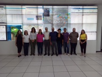 Estudantes da Pós-Graduação em Geociências da Unicamp visitam o Cemaden