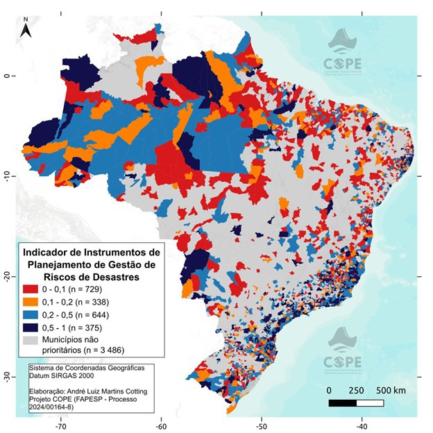 Ilustração - Indicador de Instrumentos de Planejamento de Gestão de Riscos de Desastres )pesquisa Projeto COPE- maio de2026.jpg