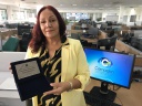 Foto Homenagem ao servidor Maria Rosário.jpg