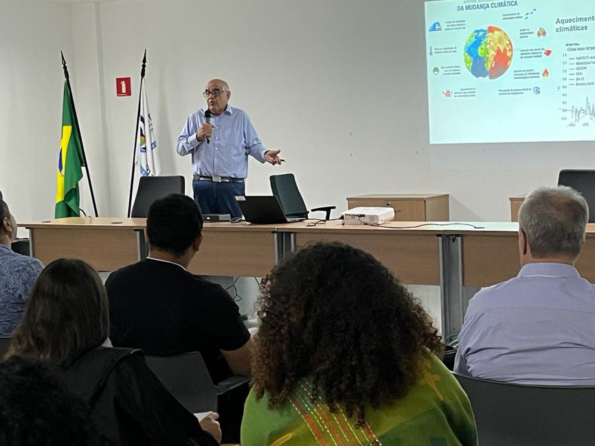 Climatologista e coordenador-geral de Pesquisa e Desenvolvimento fala sobre mudanças climáticas aos comunicadores e influenciadores digitais