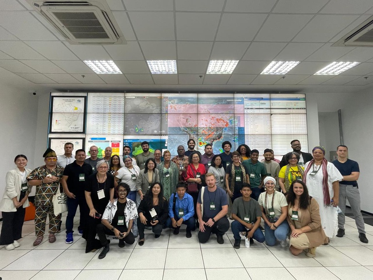 Visita de líderes religiosos ao Cemaden - abril de 2024
