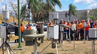 Participantes do Curso de Gestores de Defesa Civil de São Paulo realizam visita técnica ao Cemaden