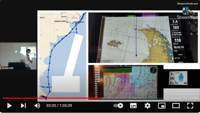Expedição de veleiro do Brasil à Antártica: gestão do meteorologista na navegação correntes marítimas e ventos