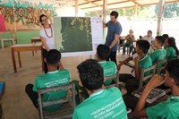 Pesquisadoras(es) do Cemaden realizam oficinas de capacitação para comunidade e estudantes do Pará