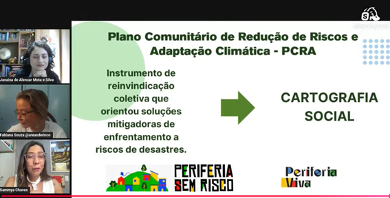 Plano Comunitário como instrumento de reinvindicação coletiva, apresentado pela docente do IFPI, Sammya Chaves.
