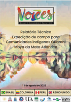 Projeto Vozes publica relatório sobre a troca de vivências e saberes com comunidades indígenas de Ubatuba (SP)