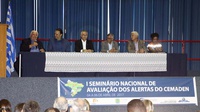 Seminário destaca a importância do aprimoramento dos alertas no trabalho integrado de gestão de desastres naturais