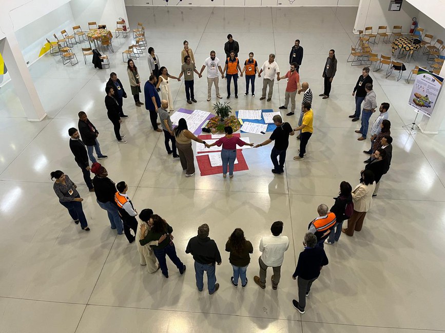 Seminário Sudeste PAB-Brasil: dinâmica roda de chegança da tarde (01.06.2024)