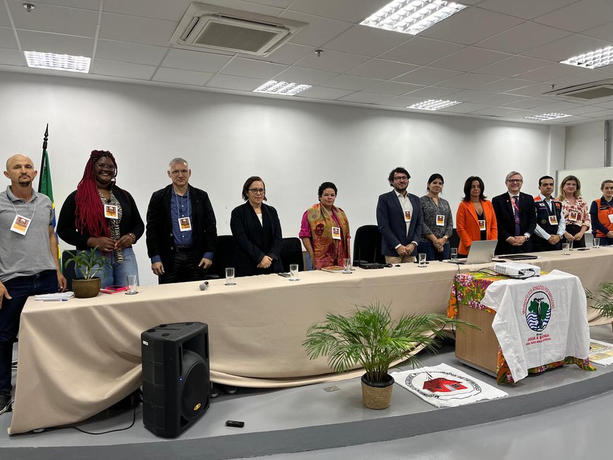 Seminário Sudeste PAB-Brasil- Foto oficial da mesa de abertura  (01.06.2024)