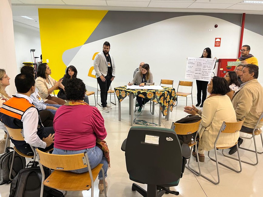 Seminário Sudeste-PAB-Brasil: trabalhos em grupos, construção de diálogos