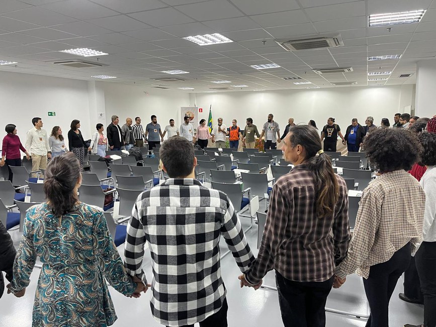 Seminário Sudeste PAB-Brasil - Encerramento no Auditório do Cemaden com frases dos participantes 02.06.2024