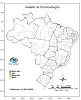 01/02/2026 - Previsão de Riscos Geo-Hidrológicos