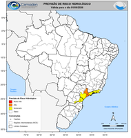 01/09/2026 - Previsão de Riscos Geo-Hidrológicos