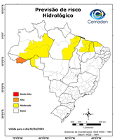 02/04/2023 - Previsão de Riscos Geo-hidrológicos
