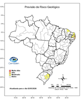 02/05/2026 - Previsão de Riscos Geo-Hidrológicos