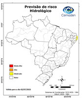 02/07/2023 - Previsão de Riscos Geo-hidrológicos