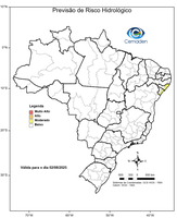 02/08/2025 - Previsão de Riscos Geo-Hidrológicos