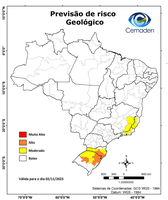 02/11/2023 - Previsão de Riscos Geo-Hidrológicos