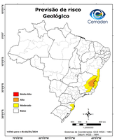 03/01/2024 - Previsão de Riscos Geo-Hidrológicos