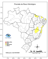 03/03/2026 - Previsão de riscos geo-hidrológicos
