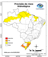 03/05/2022 - Previsão de riscos geo-hidrológicos