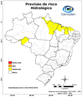 04/03/2025 - Previsão de riscos geo-hidrológicos