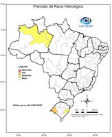 04/07/2025 - Previsão de Riscos Geo-Hidrológicos