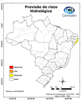 05/08/2022 - Previsão de riscos geo-hidrológicos