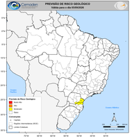 05/09/2026 - Previsão de Riscos Geo-Hidrológicos