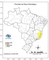 06/01/2026 - Previsão de riscos geo-hidrológicos