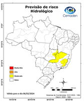 06/02/2024 - Previsão de Riscos Geo-Hidrológicos